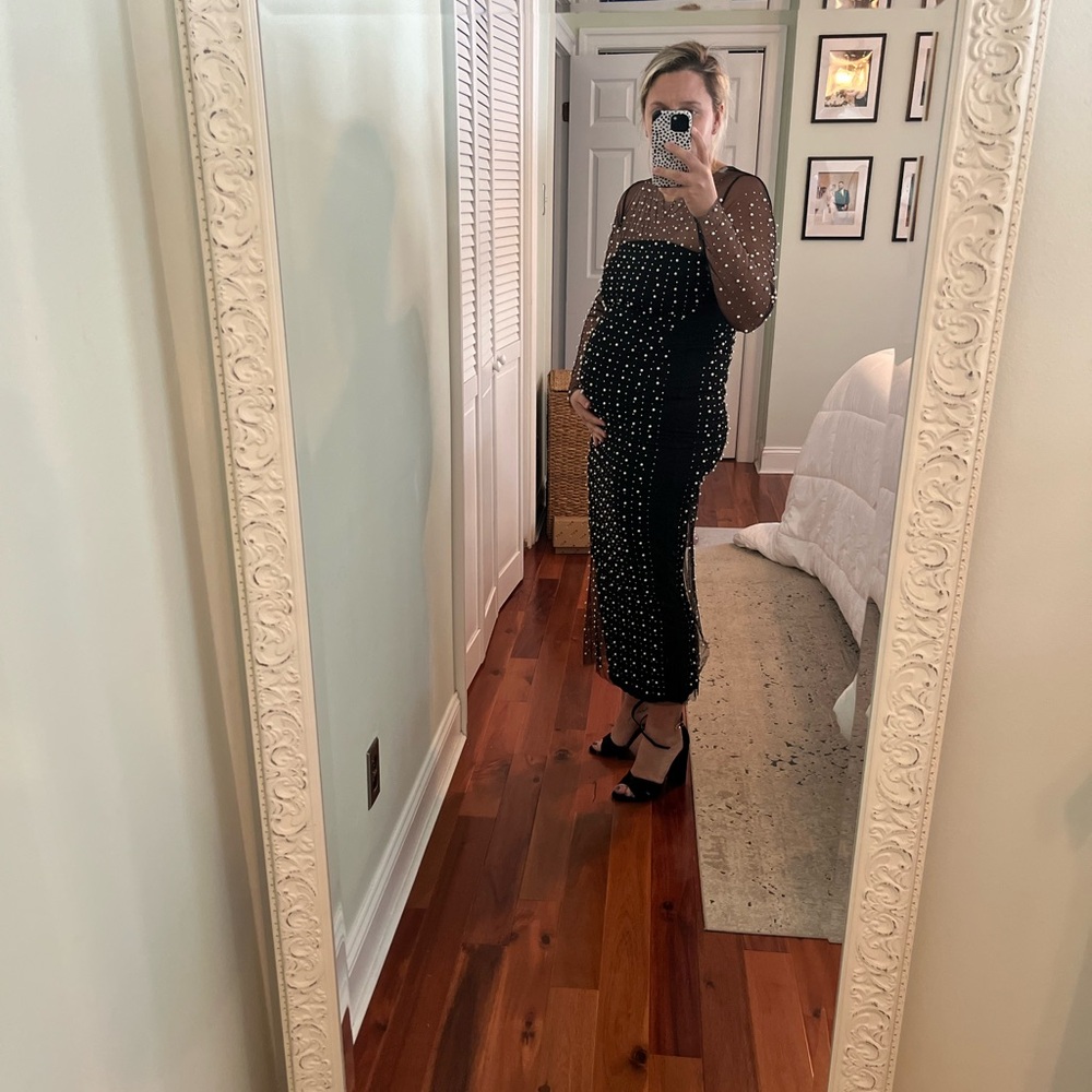 Black pearl and Diamond dress